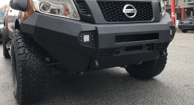 Loopless Bull Bar and Skid Plate Set Suitable For Nissan Navara D23 & NP300 2015+