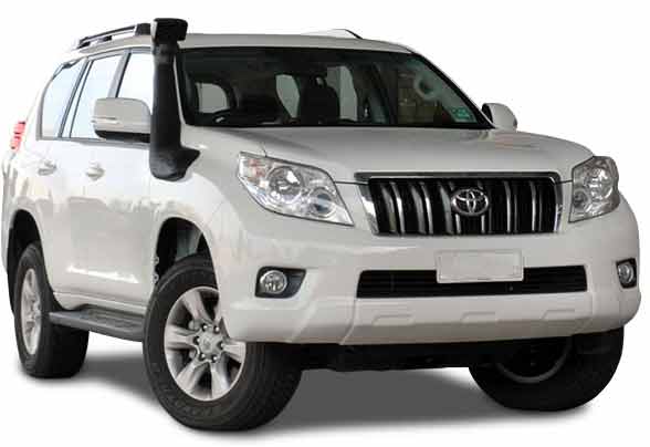 Front Snorkel Plastic Kit Trim Panel Assembly Suitable For Toyota Land Cruiser Prado 150 Series 2009-2024