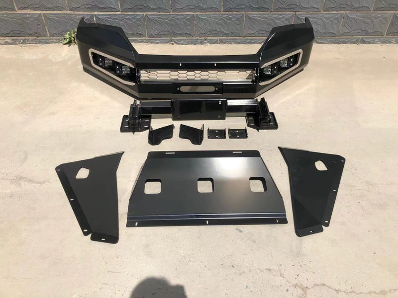 Loopless Bull Bar and Skid Plate Set Suitable For Toyota Hilux Revo 2019-2020