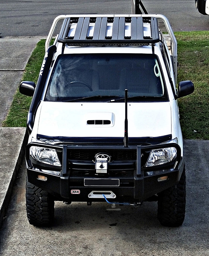 Ultimate Adventure Aluminium Flat Platform Dual Cab Roof Rack Suitable For Toyota Hilux N70 2005-2015