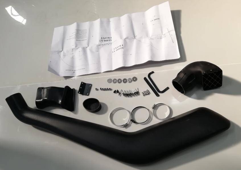 Front Snorkel Plastic Kit Trim Panel Assembly Suitable For Volkswagen Amarok 2011-2024