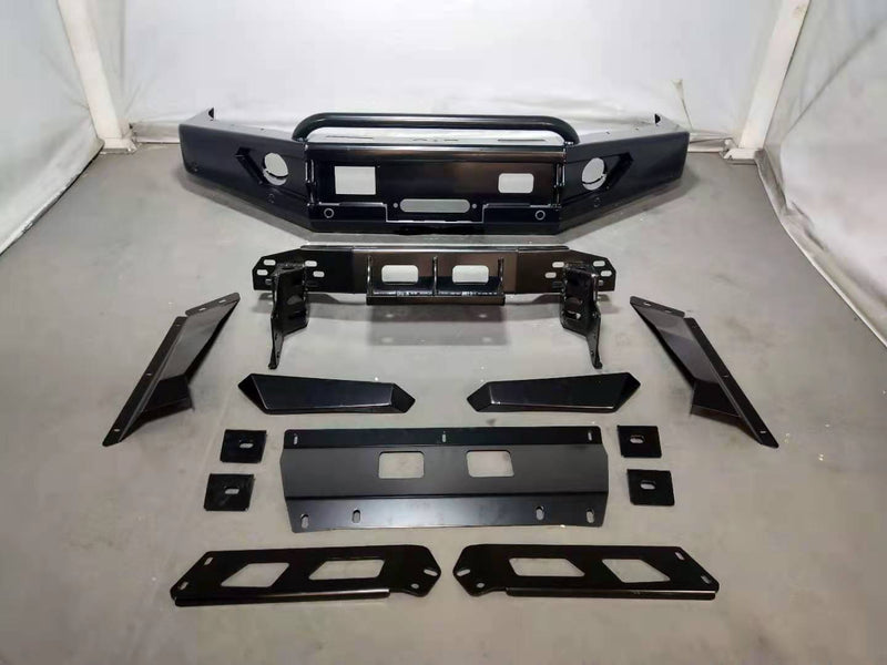 Single Loop Bull Bar and Skid Plate Set Suitable For Ford Ranger PX2 T7 2015-2018