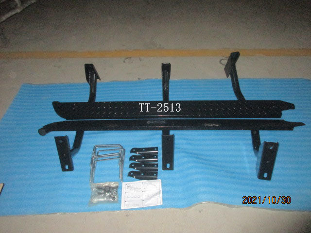 2006-2014 Mitsubishi Triton MN ML Pair Of Heavy-Duty Side Steps With Brush Bar Mounting Brackets