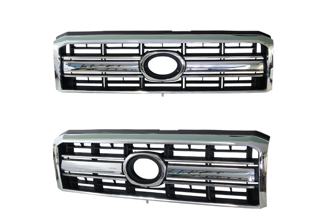 Front Upper Bumper Grille Panel Assembly Suitable For Toyota Land Cruiser VDJ70 Series 2007-2024