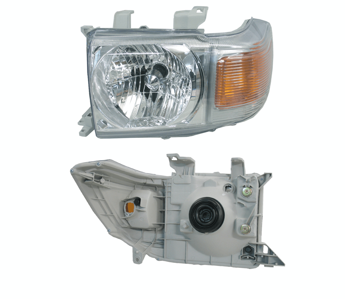 Front Left & Right Side Headlight Assembly Suitable For 2007-2024 Toyota Land Cruiser VDJ70 Series LC79