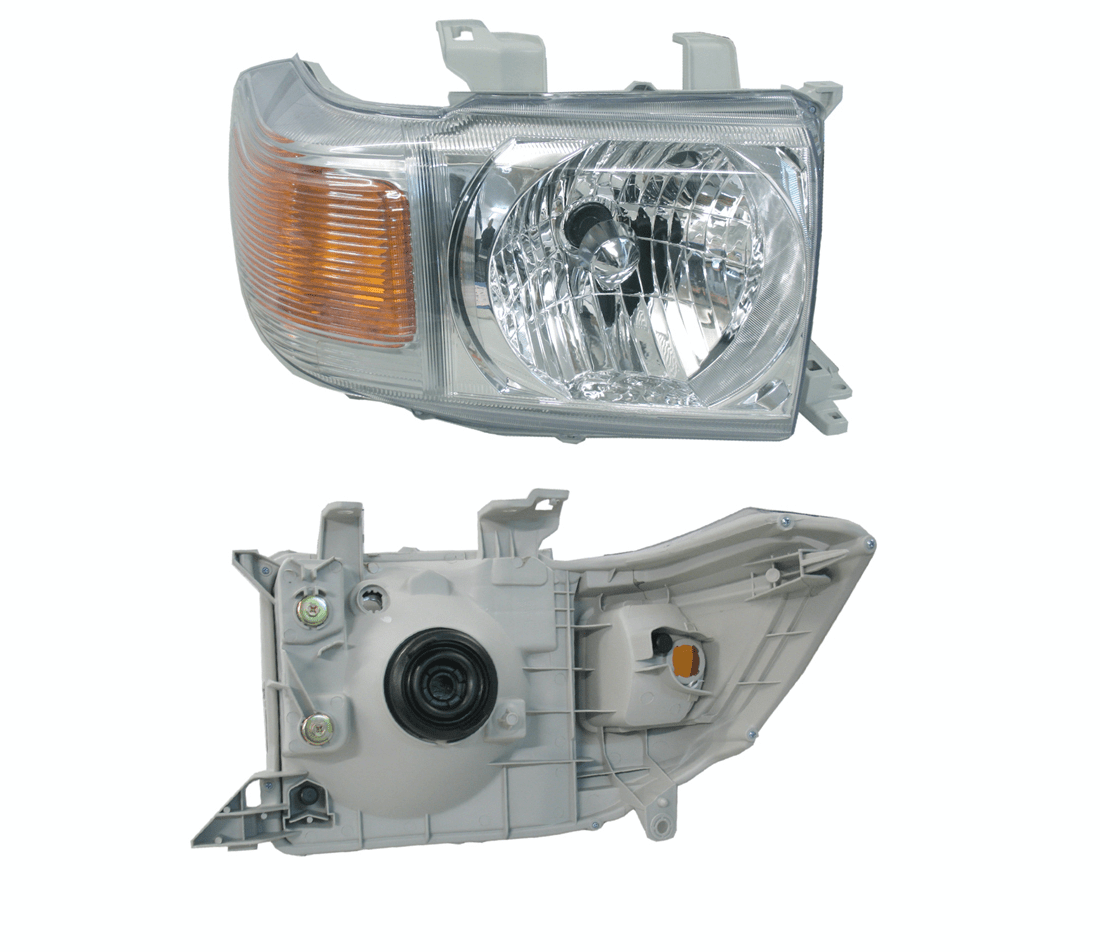 Front Left & Right Side Headlight Assembly Suitable For 2007-2024 Toyota Land Cruiser VDJ70 Series LC79