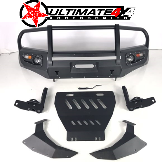 3 Loop Bull Bar and Skid Plate Set Suitable For Nissan Navara D23 & NP300 2014-2020