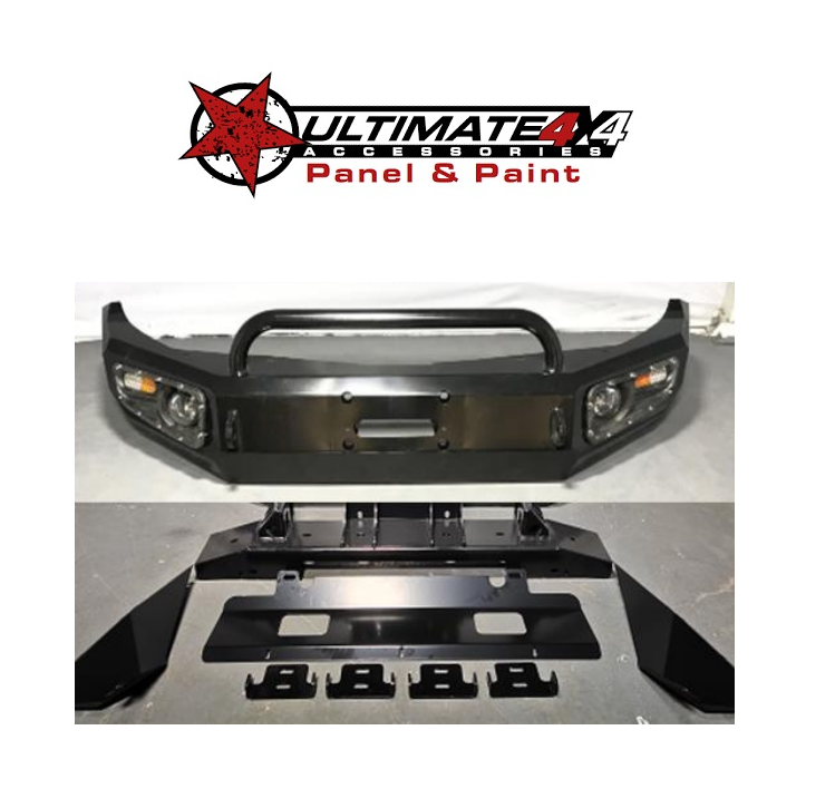 U Loop Bull Bar & Skid Plate Trim Panel Assembly Suitable For Mitsubishi Triton 2015-2018