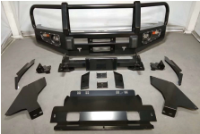 3 Loop Bull Bar and Skid Plate Set Suitable for Toyota Hilux N70 Vigo 2012-2015