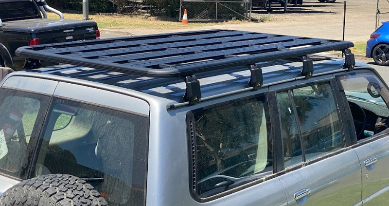 Ultimate Adventure Aluminium Flat Platform Wagon Roof Rack Suitable For Nissan Patrol GU 1999-2019